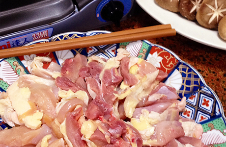 淡海地鶏のすき焼き