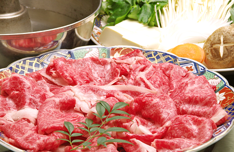 近江牛のしゃぶしゃぶ