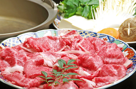 近江牛のすきやき